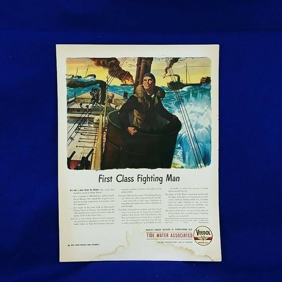 Veedol Oil First Class Fighting Man Studebaker Magazine Advertisement Print Ad - Picture 1 of 6